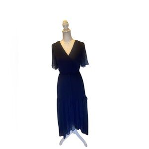 Donna Ricco Navy Blue Dress